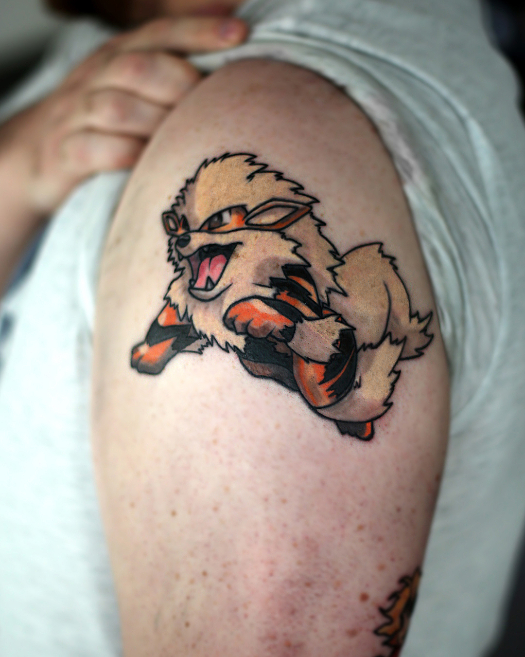 Arcanine Pokemon Tattoo